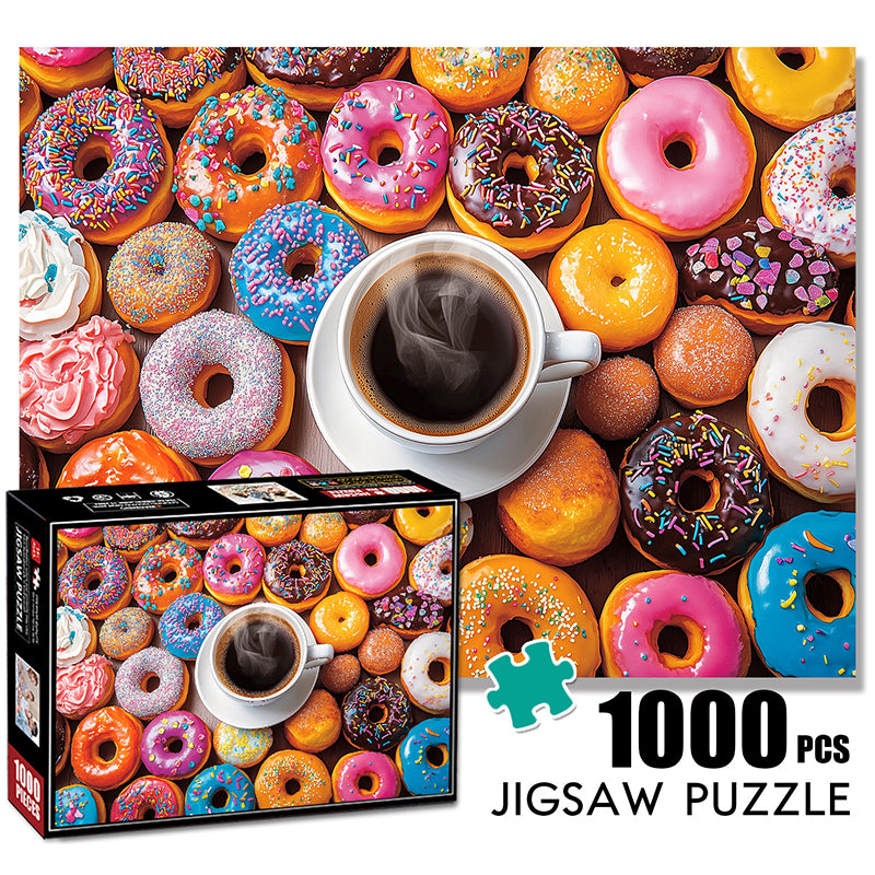 Coffee and Desserts Jigsaw Puzzle 1000 Pieces