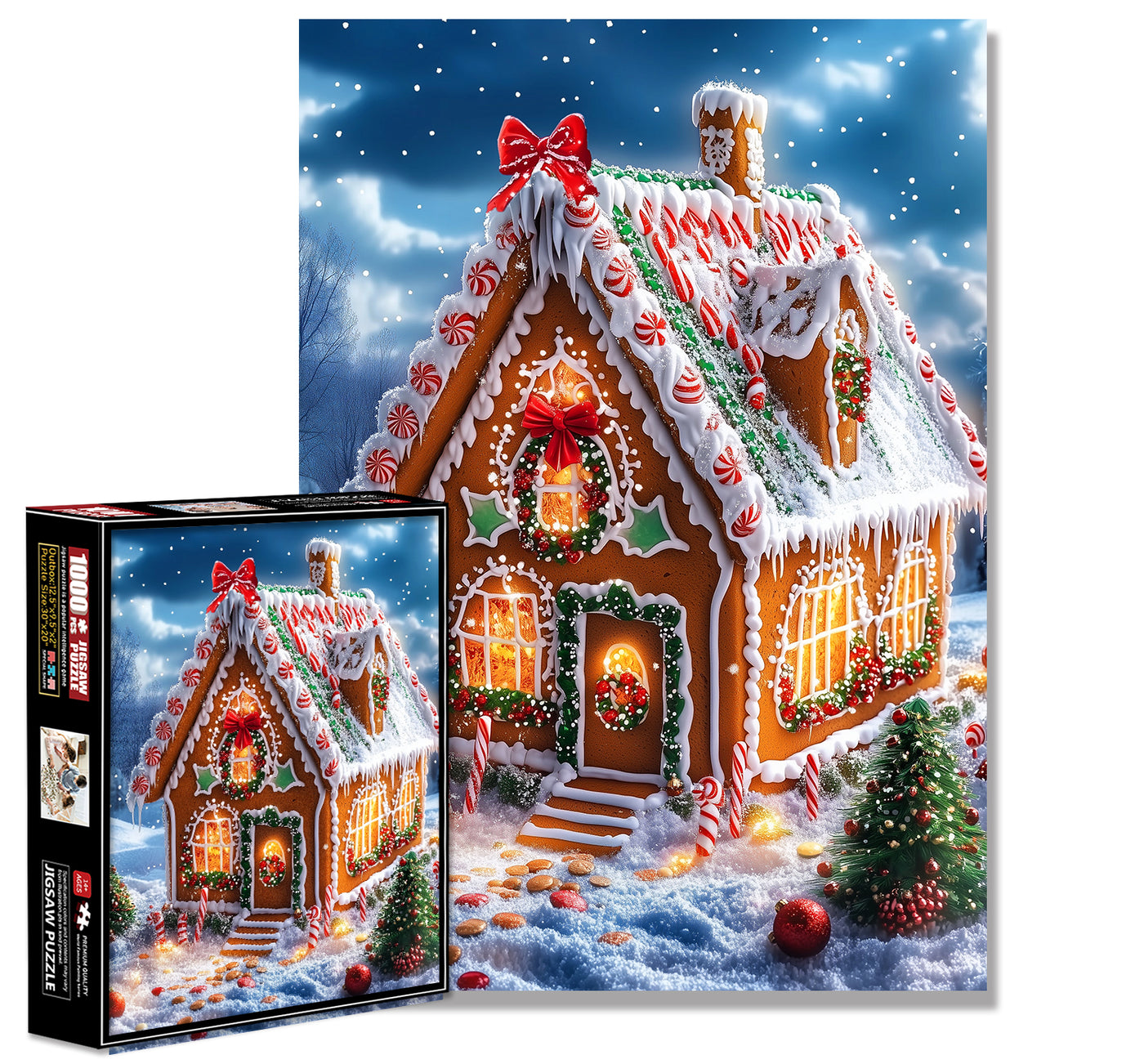 Christmas Snowhouse Jigsaw Puzzle 1000 Pieces