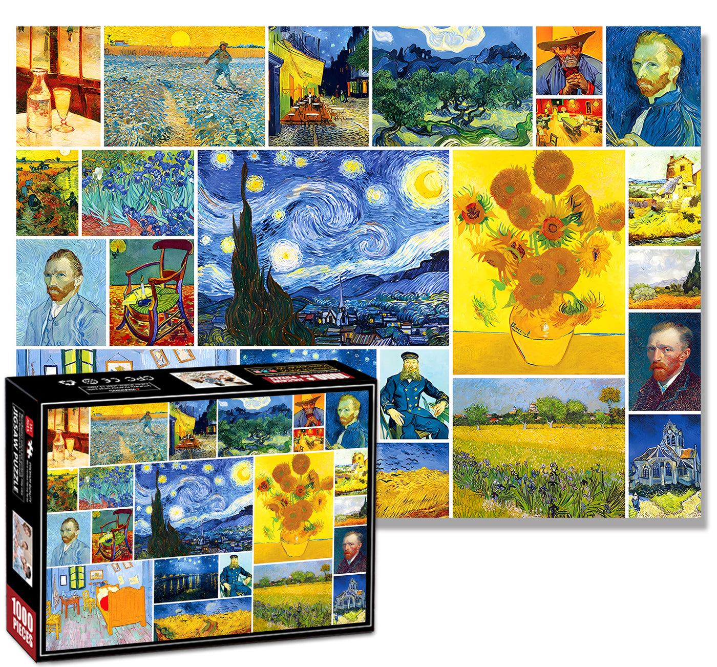 Van Gogh oil painting Jigsaw Puzzle 1000 Pieces