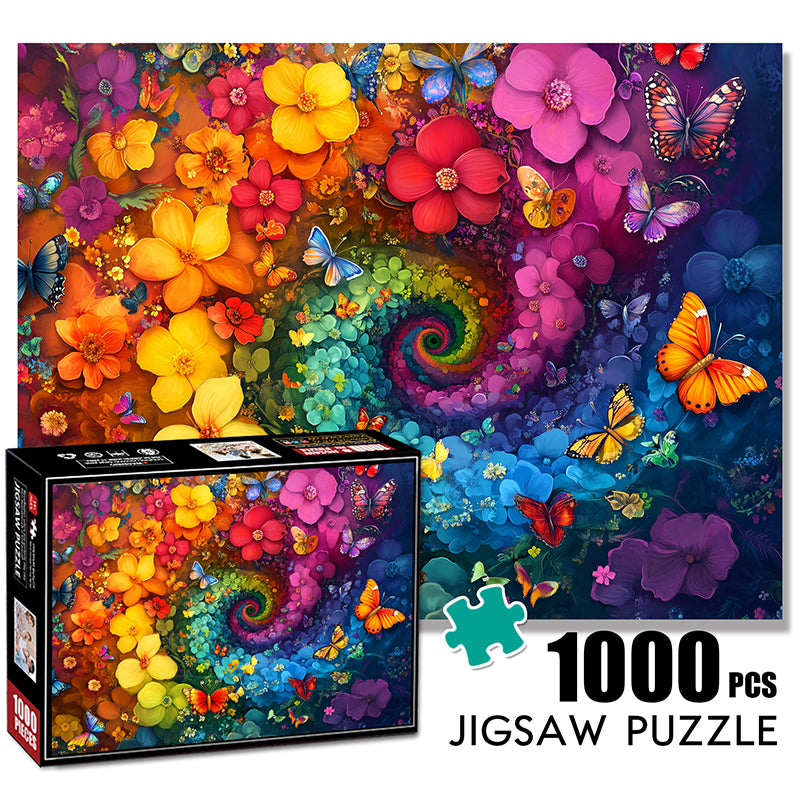 Butterfly Valley Jigsaw Puzzle 1000 Pieces