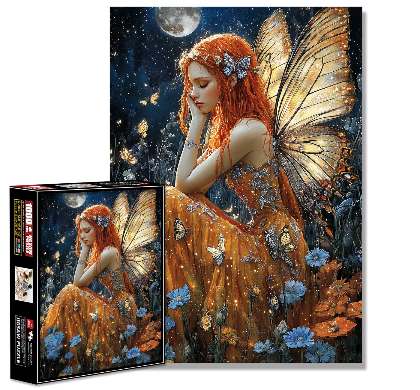 Butterfly Queen Jigsaw Puzzle 1000 Pieces