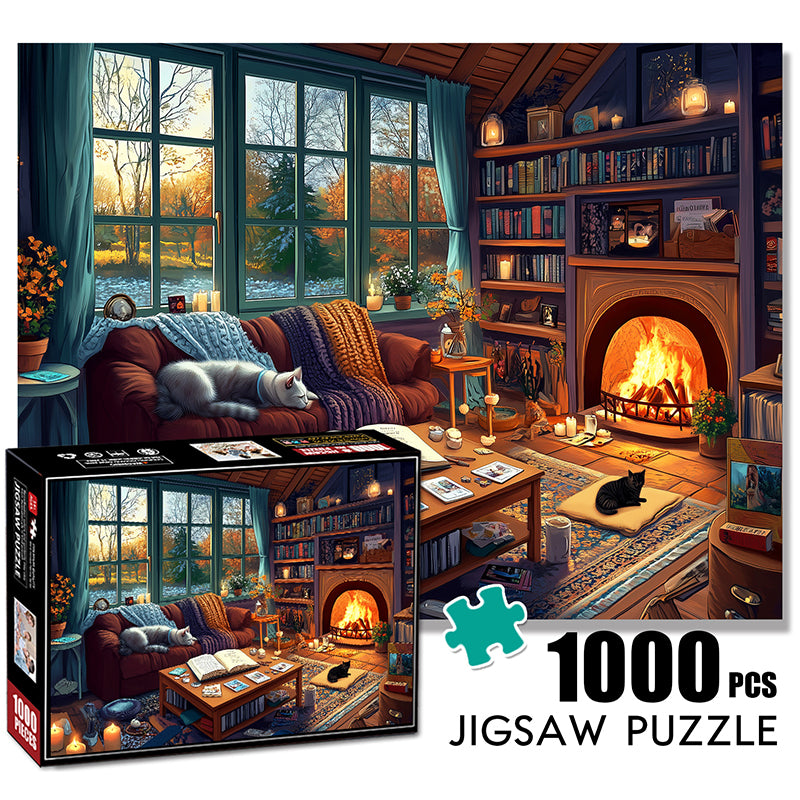 A warm house Jigsaw Puzzle 1000 Pieces