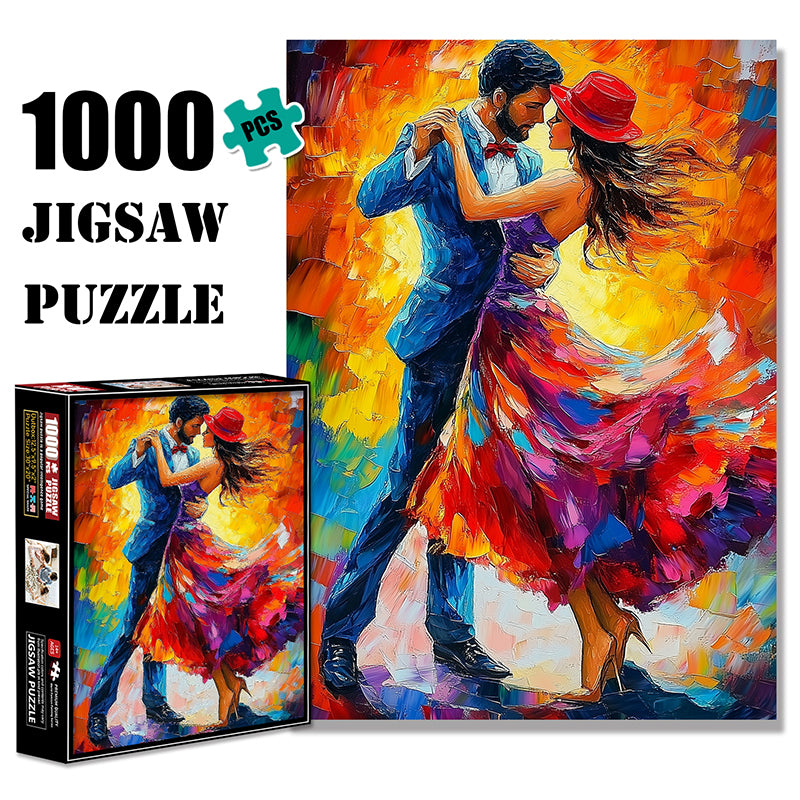 Colorful Dancer Jigsaw Puzzle 1000 Pieces