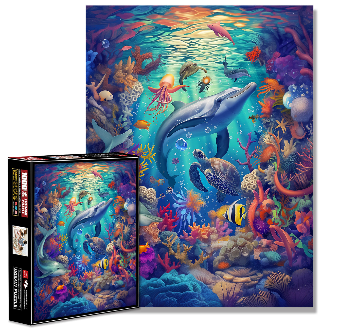 Underwater Jungle Jigsaw Puzzle 1000 Pieces