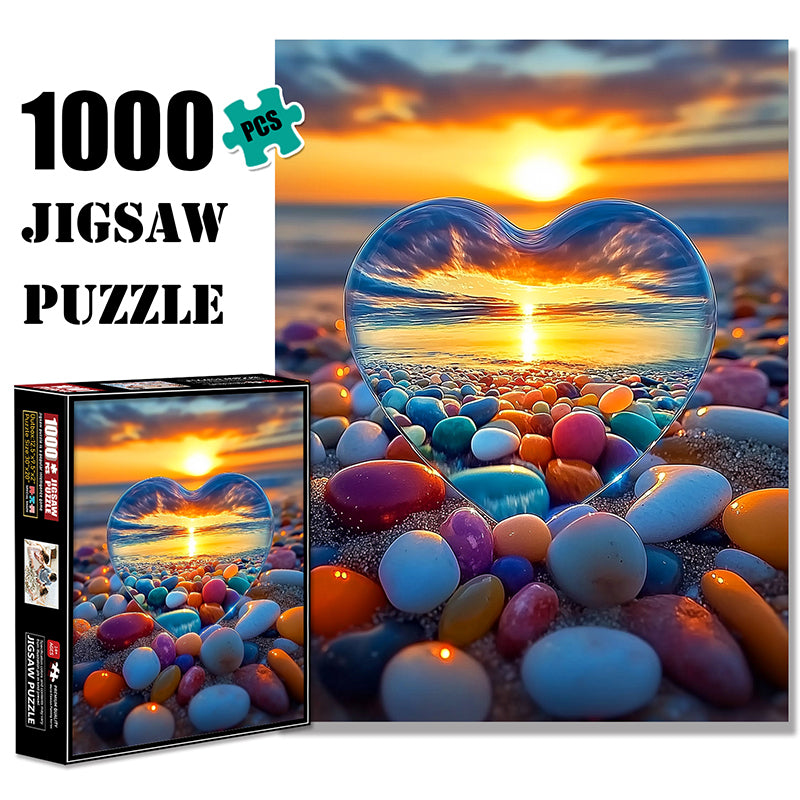 Love pebble Jigsaw Puzzle 1000 Pieces