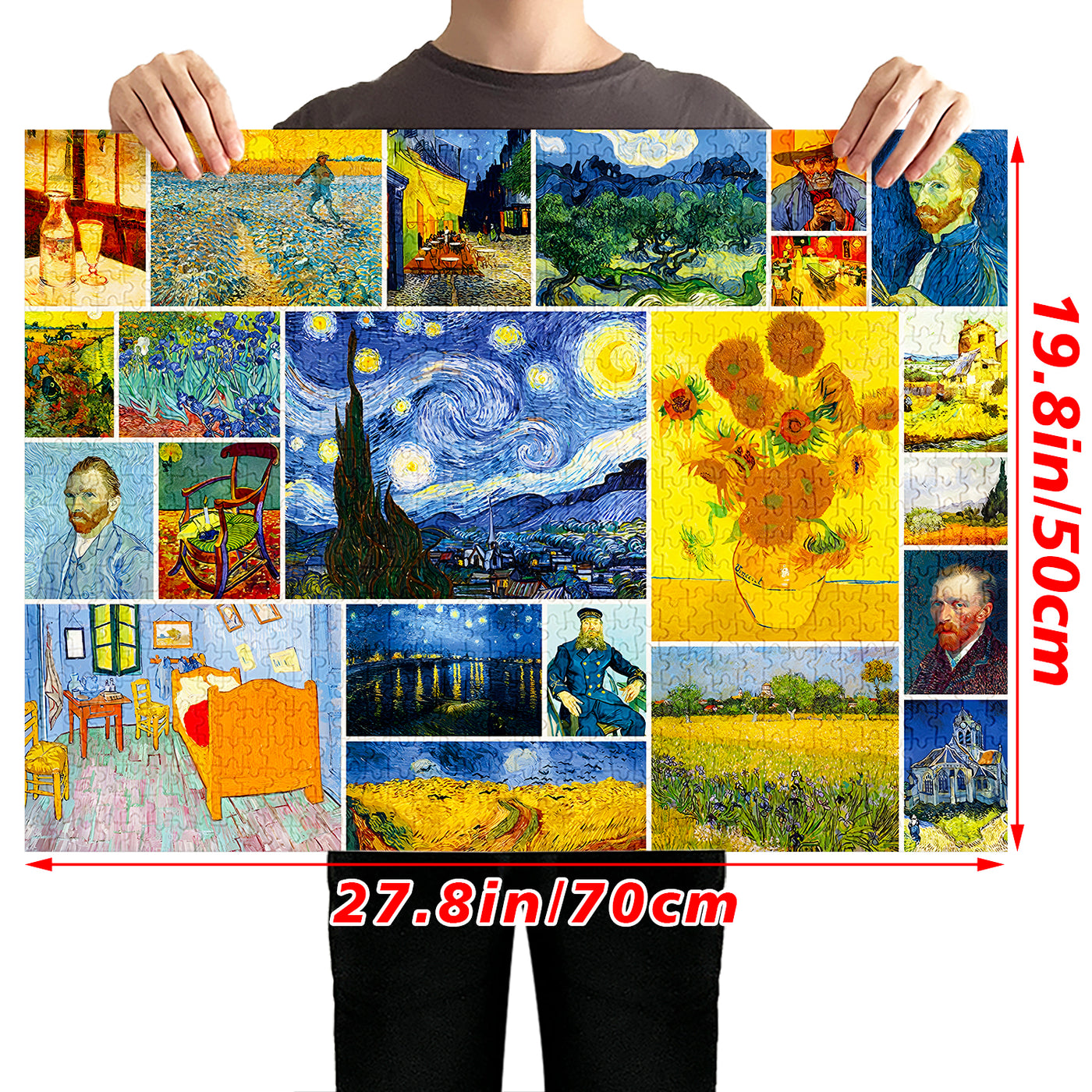 Van Gogh oil painting Jigsaw Puzzle 1000 Pieces