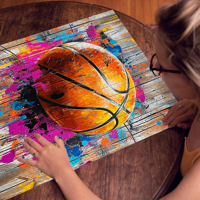 Graffiti basketball Jigsaw Puzzle 1000 Pieces