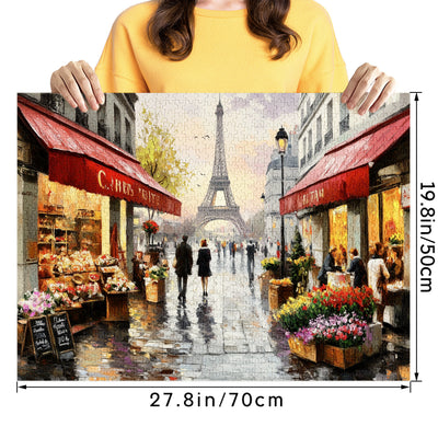 The streets of Paris Jigsaw Puzzle 1000 Pieces