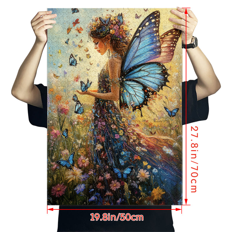 Butterfly winged fairy Jigsaw Puzzle 1000 Pieces