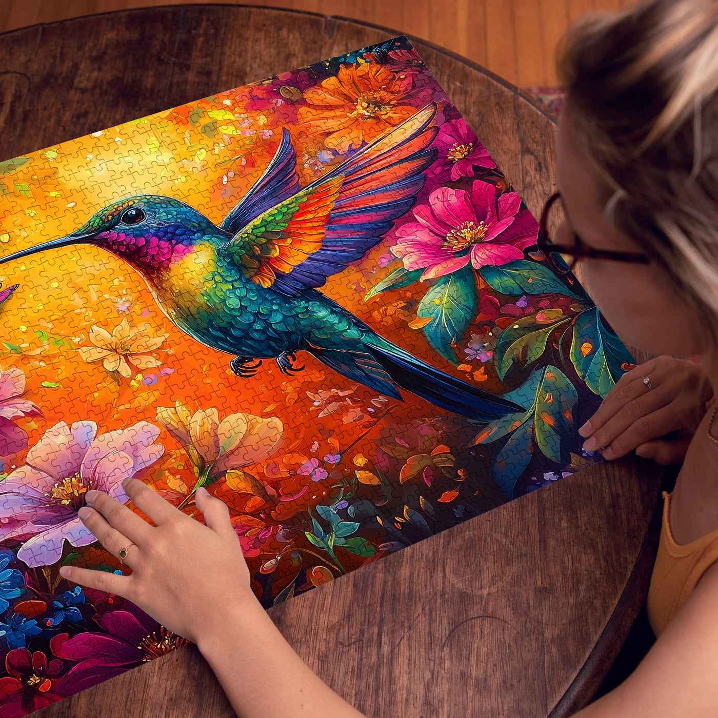 Butterfly hummingbird Jigsaw Puzzle 1000 Pieces