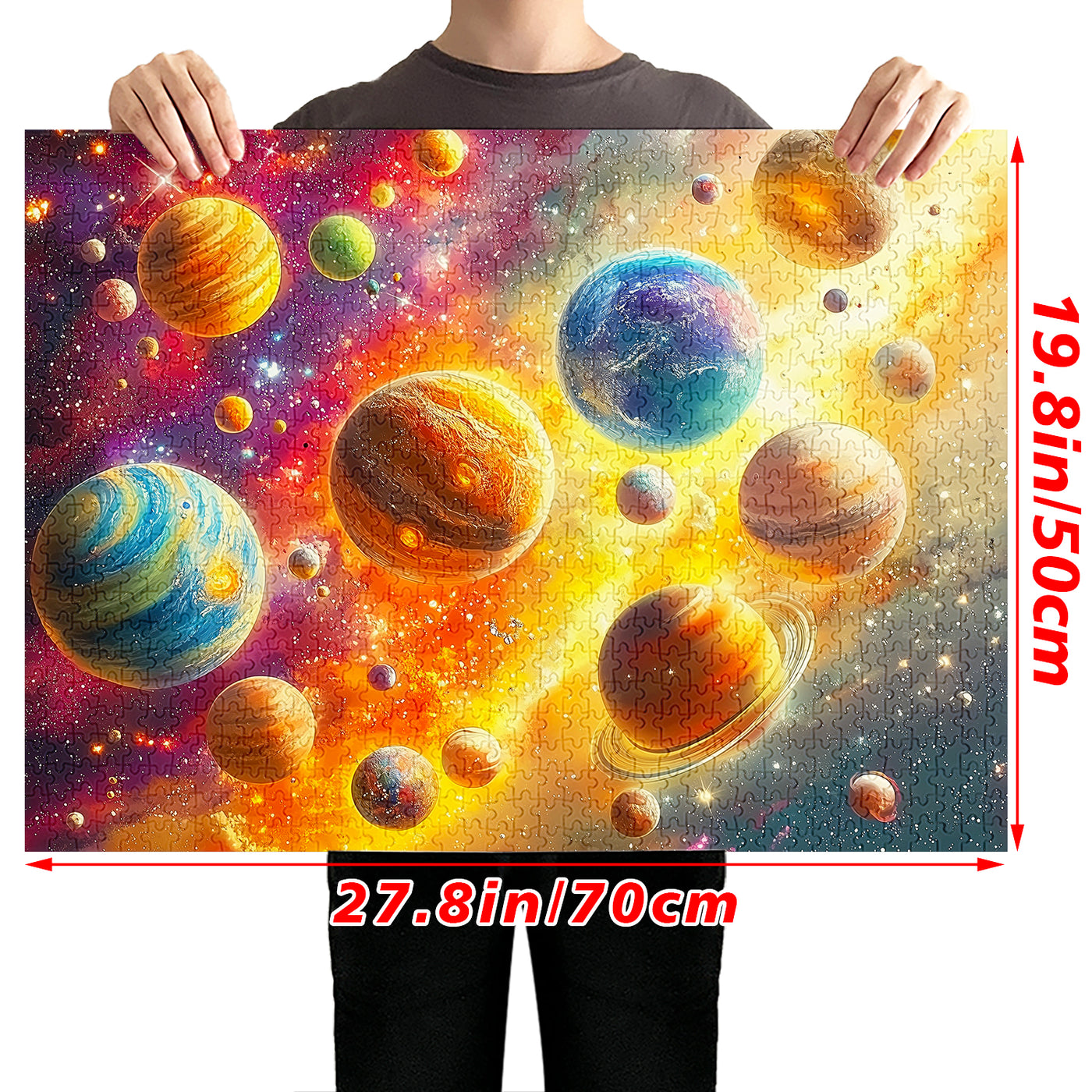 Colorful Planet Jigsaw Puzzle 1000 Pieces