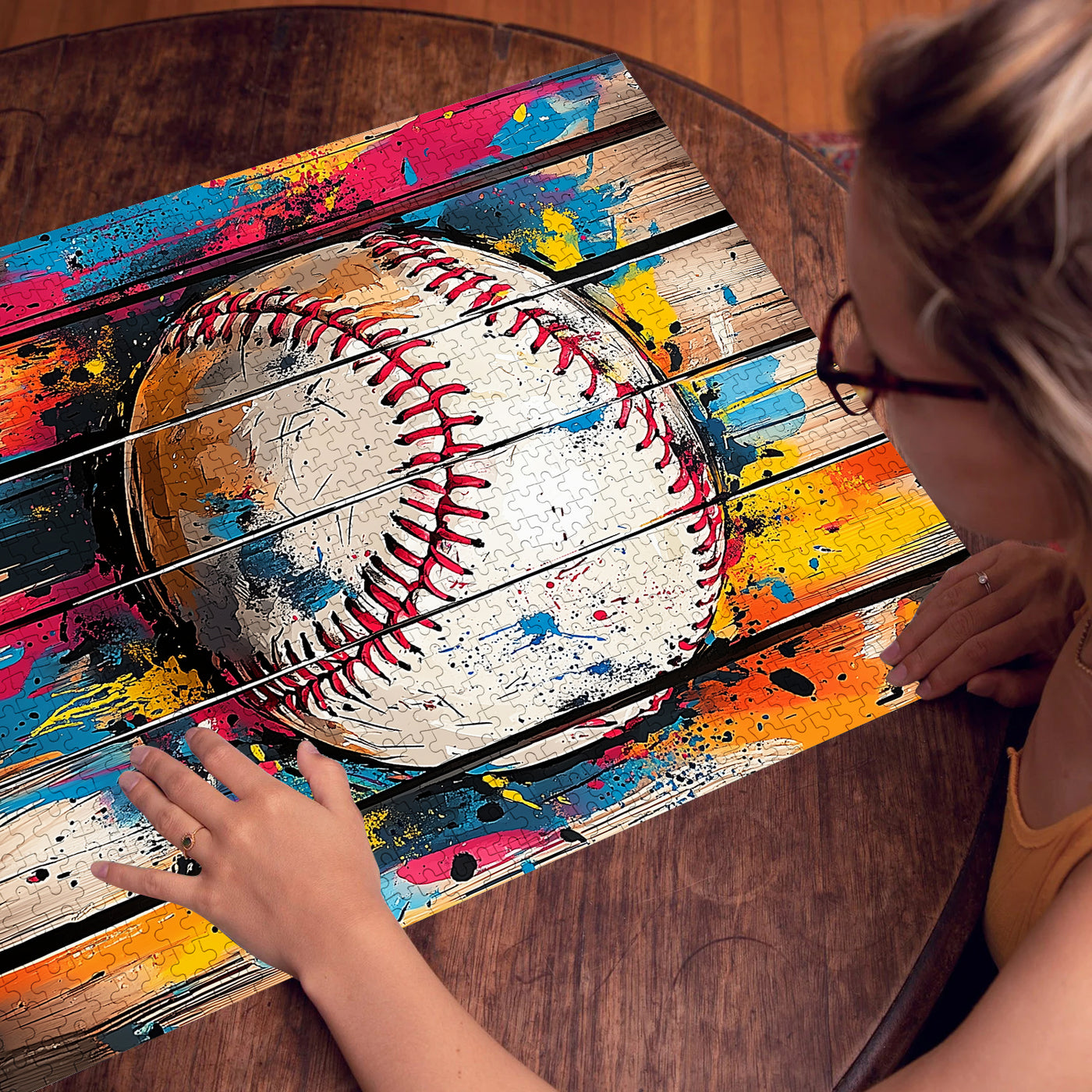 Graffiti Baseball Jigsaw Puzzle 1000 Pieces