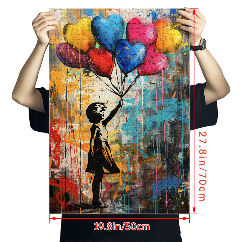 Graffiti balloon Jigsaw Puzzle 1000 Pieces