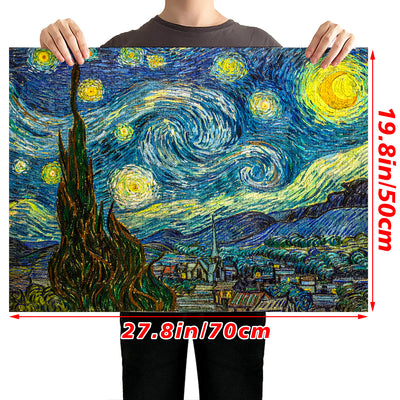 Van Gogh Starry Sky Oil Painting Jigsaw Puzzle 1000 Pieces