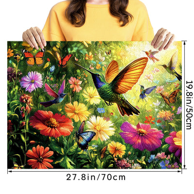 Hummingbird Jungle Jigsaw Puzzle 1000 Pieces