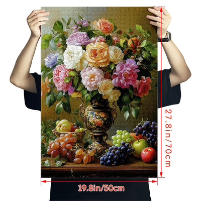 Vintage vase Jigsaw Puzzle 1000 Pieces