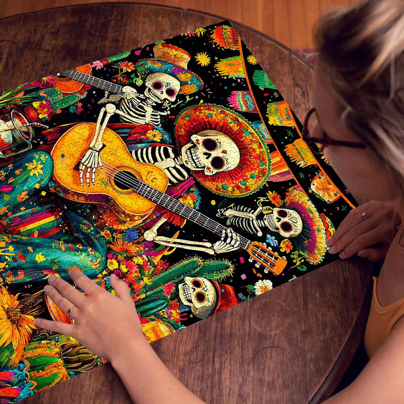 Skeleton Party Jigsaw Puzzle 1000 Pieces