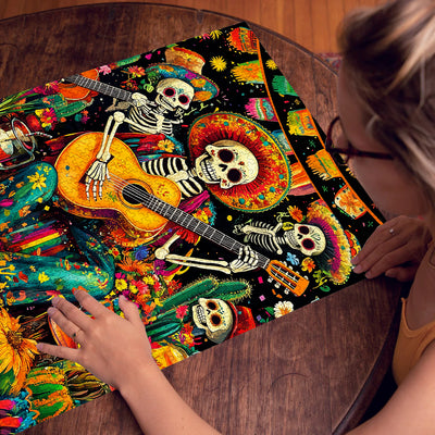 Skeleton Party Jigsaw Puzzle 1000 Pieces