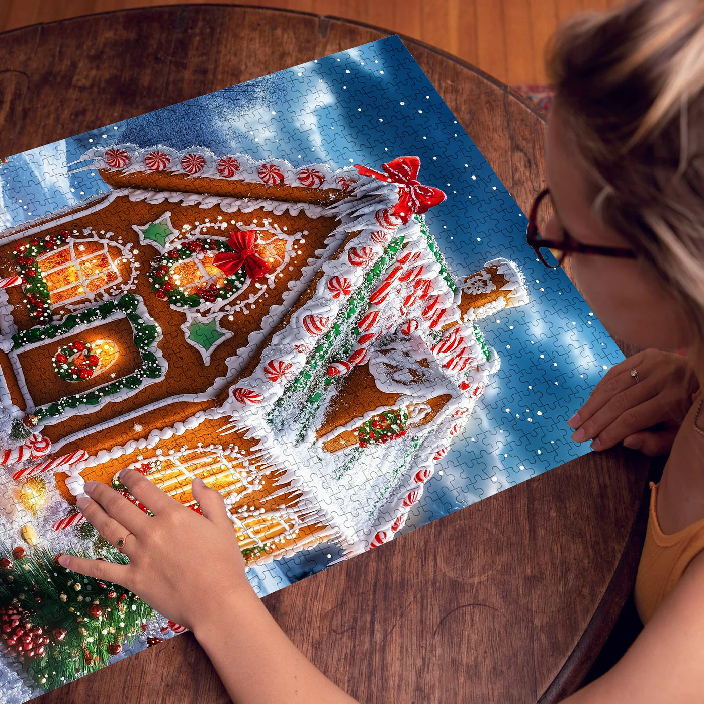 Christmas Snowhouse Jigsaw Puzzle 1000 Pieces