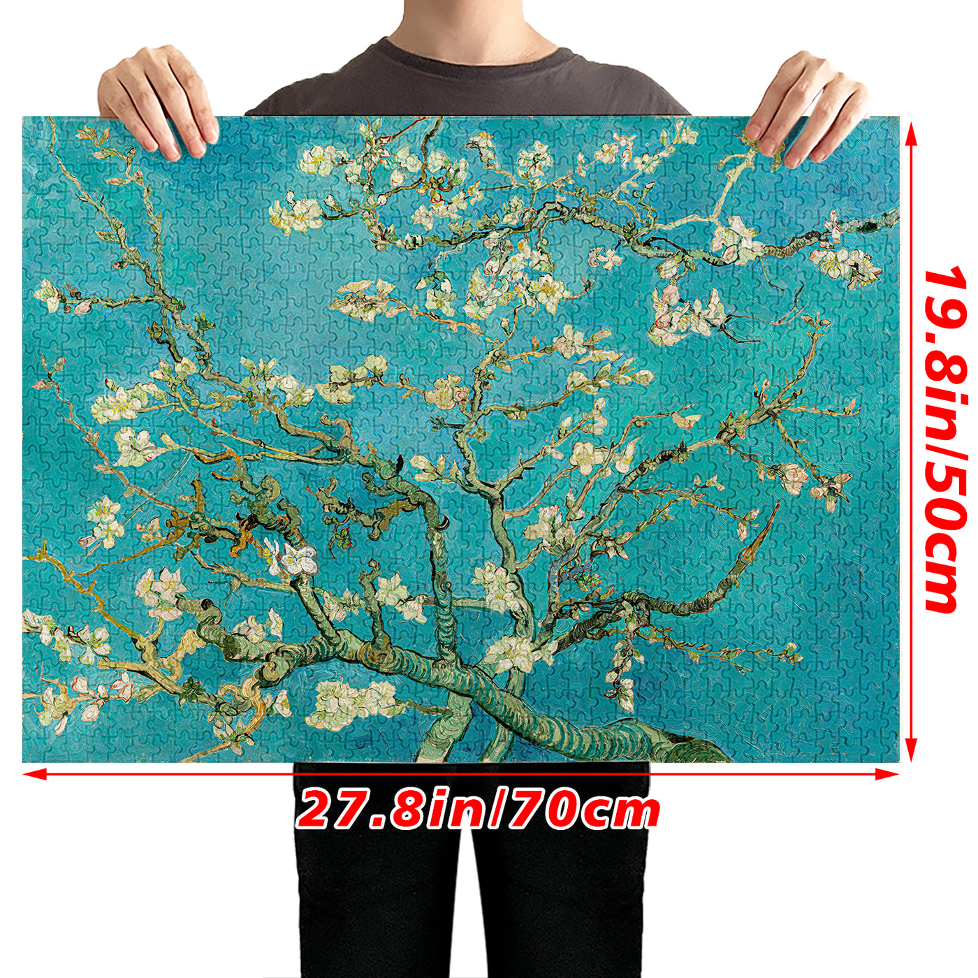 Van Gogh Apricot Blossom Oil Painting Jigsaw Puzzle 1000 Pieces