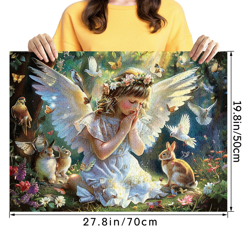 Rabbit Girl Jigsaw Puzzle 1000 Pieces