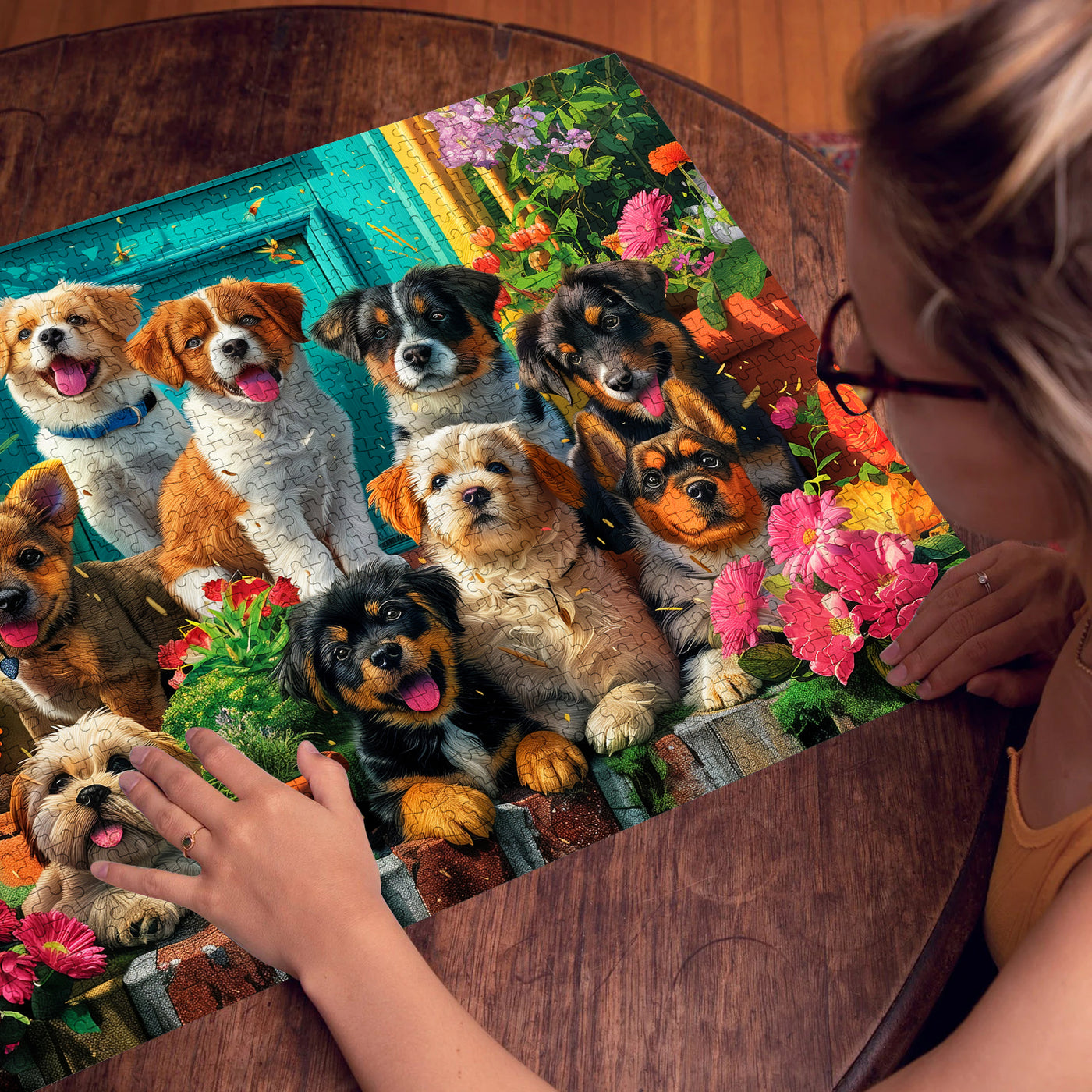 The watchdog dog Jigsaw Puzzle 1000 Pieces