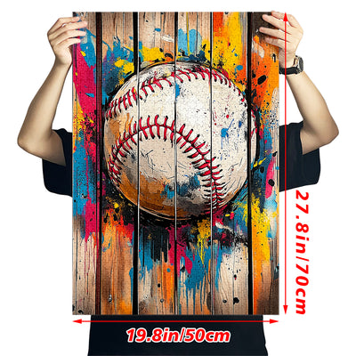 Graffiti Baseball Jigsaw Puzzle 1000 Pieces