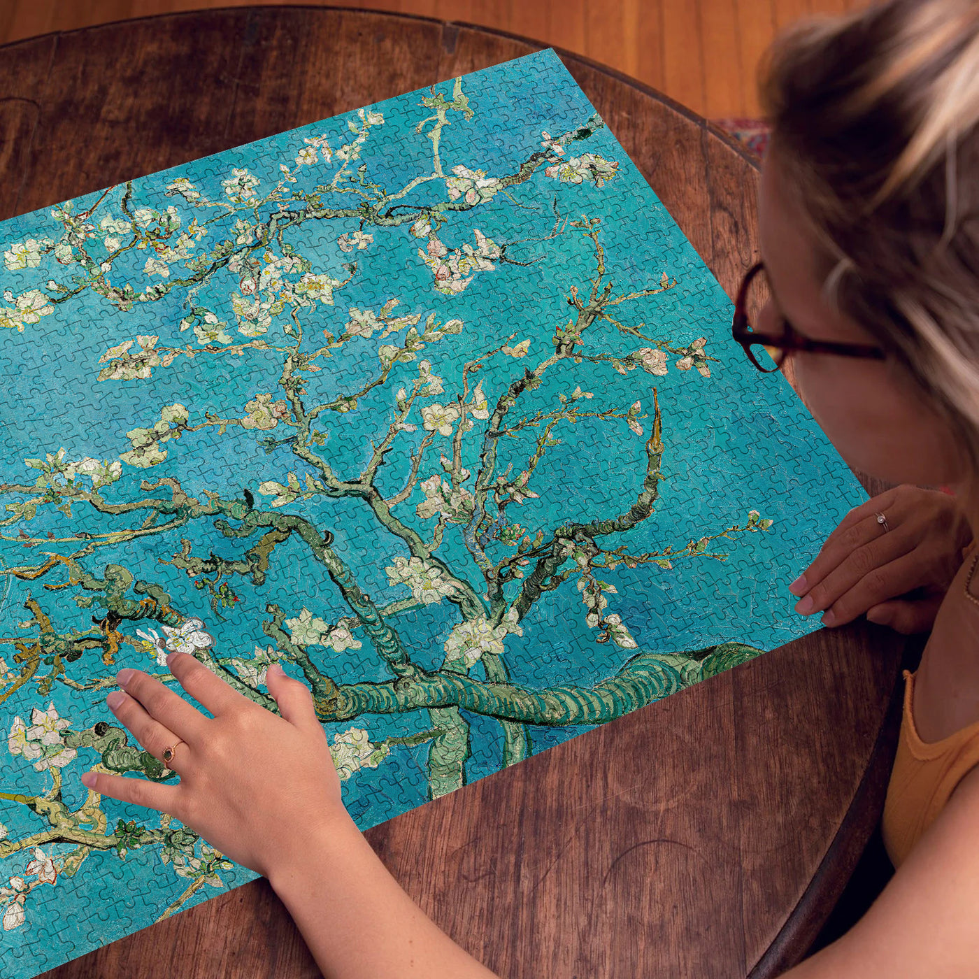 Van Gogh Apricot Blossom Oil Painting Jigsaw Puzzle 1000 Pieces