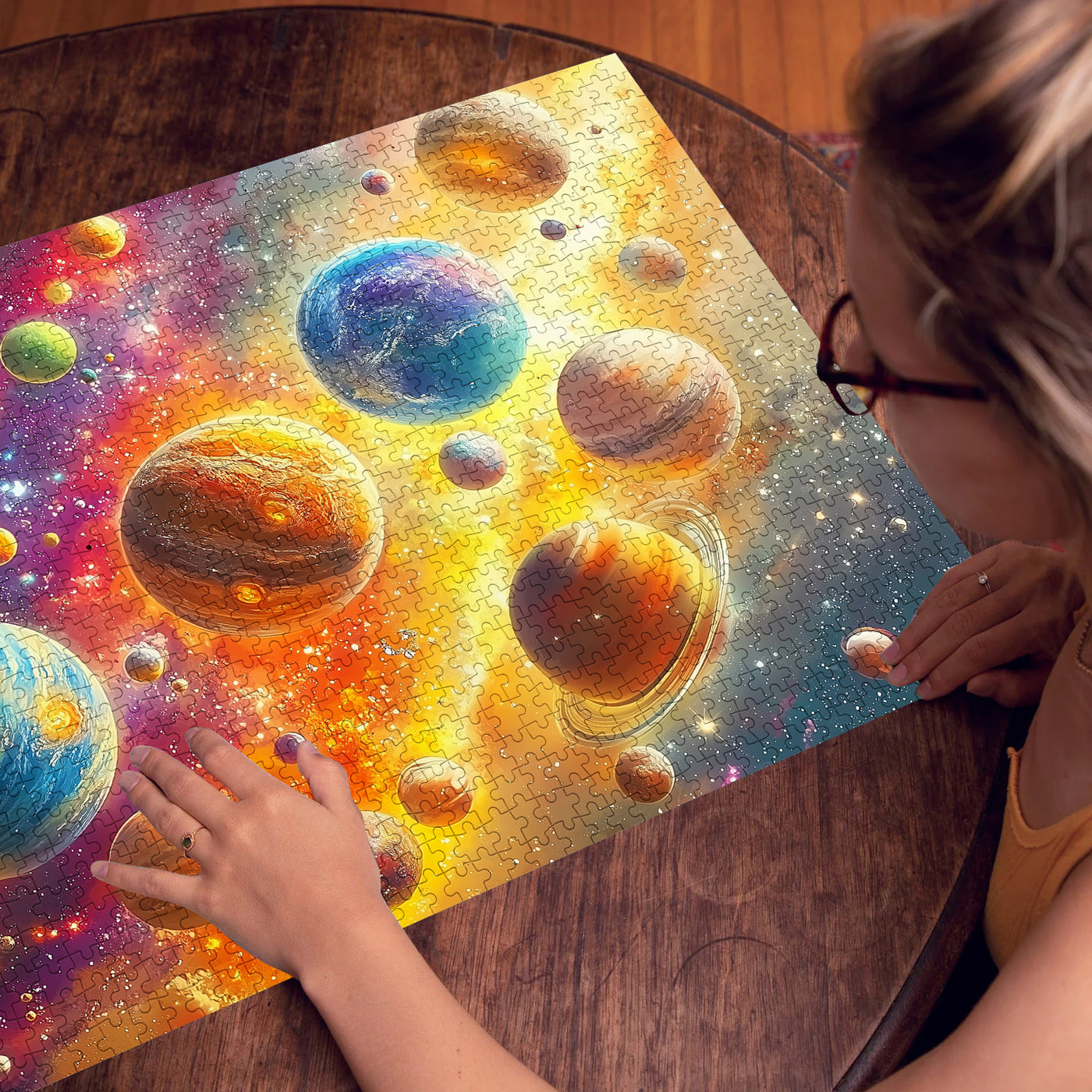 Colorful Planet Jigsaw Puzzle 1000 Pieces