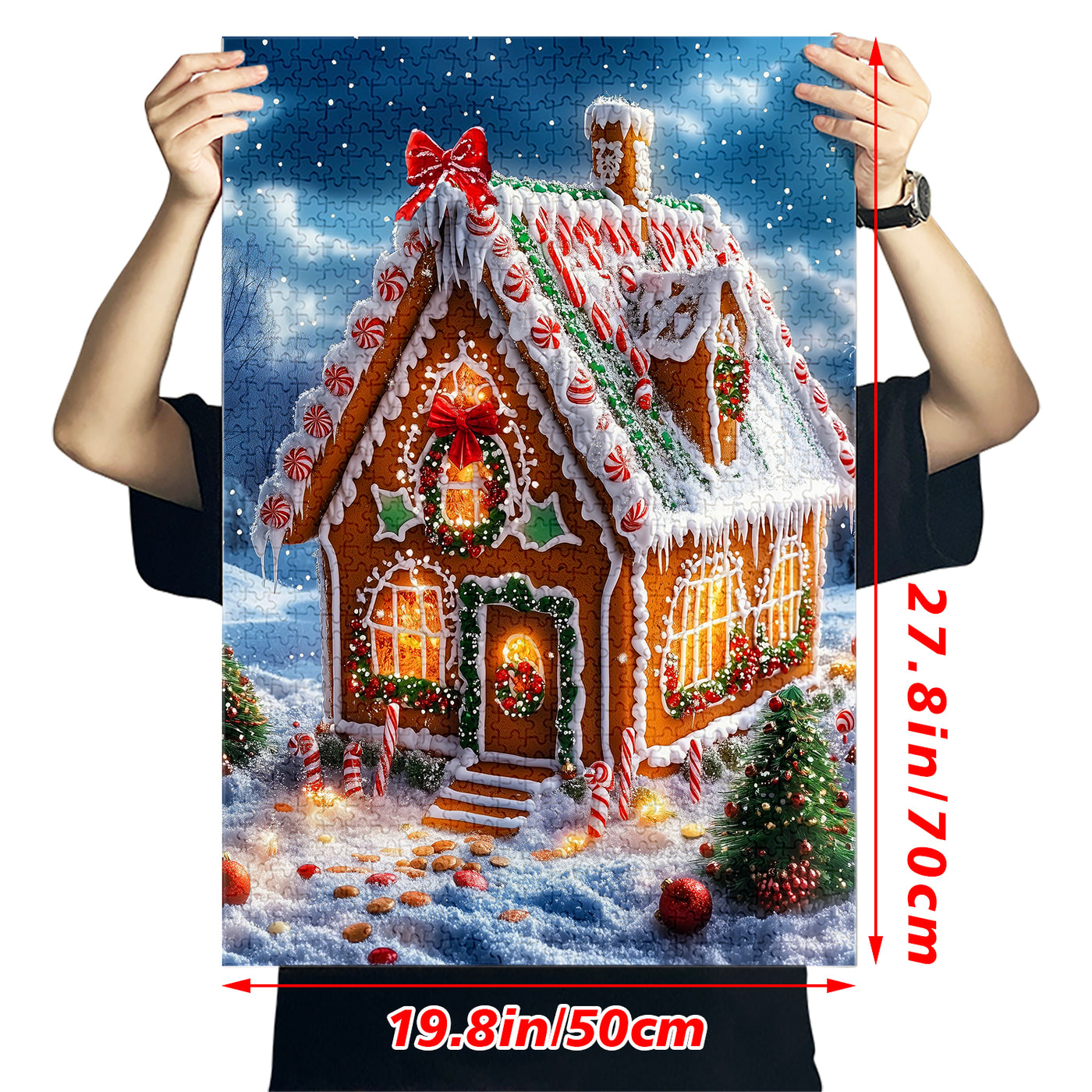 Christmas Snowhouse Jigsaw Puzzle 1000 Pieces