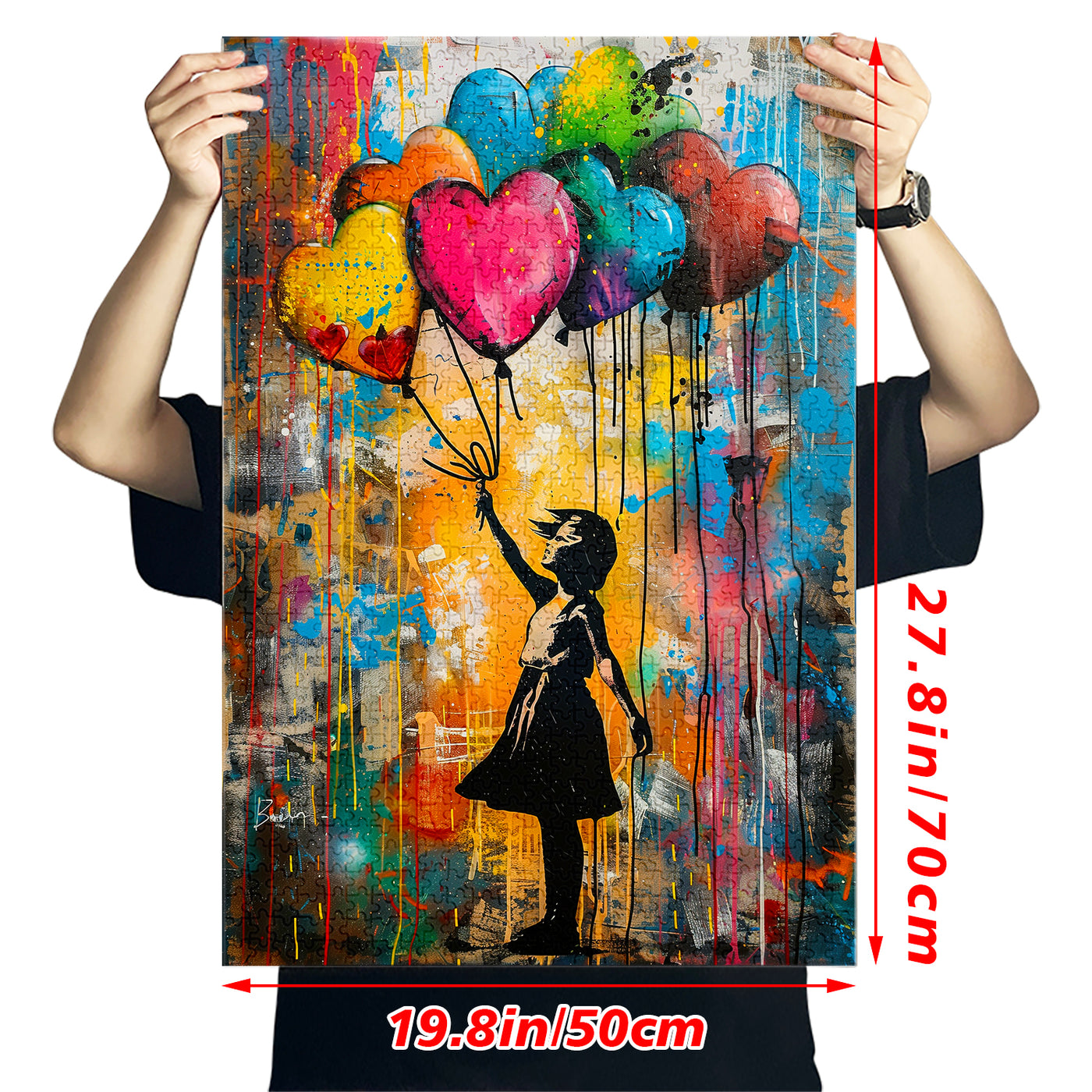 Balloon Girl Jigsaw Puzzle 1000 Pieces