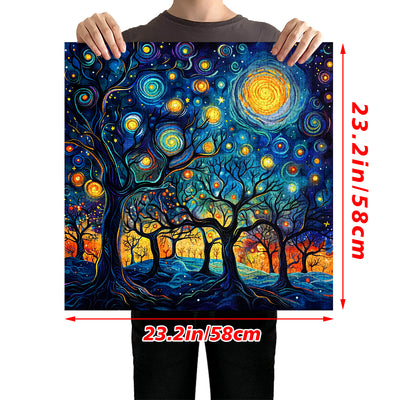 Starry Sky Forest Jigsaw Puzzle 1000 Pieces