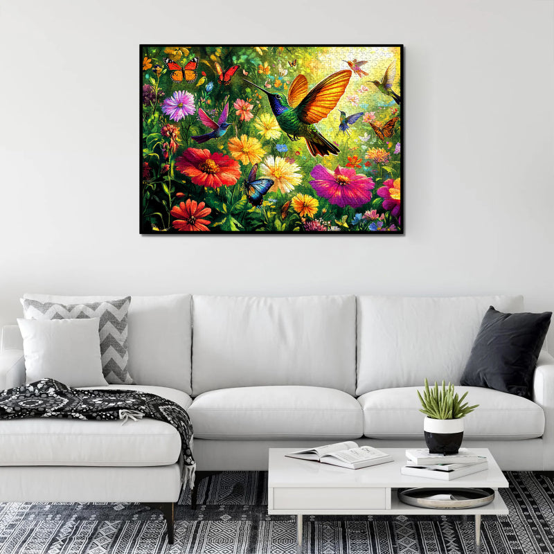 Hummingbird Jungle Jigsaw Puzzle 1000 Pieces