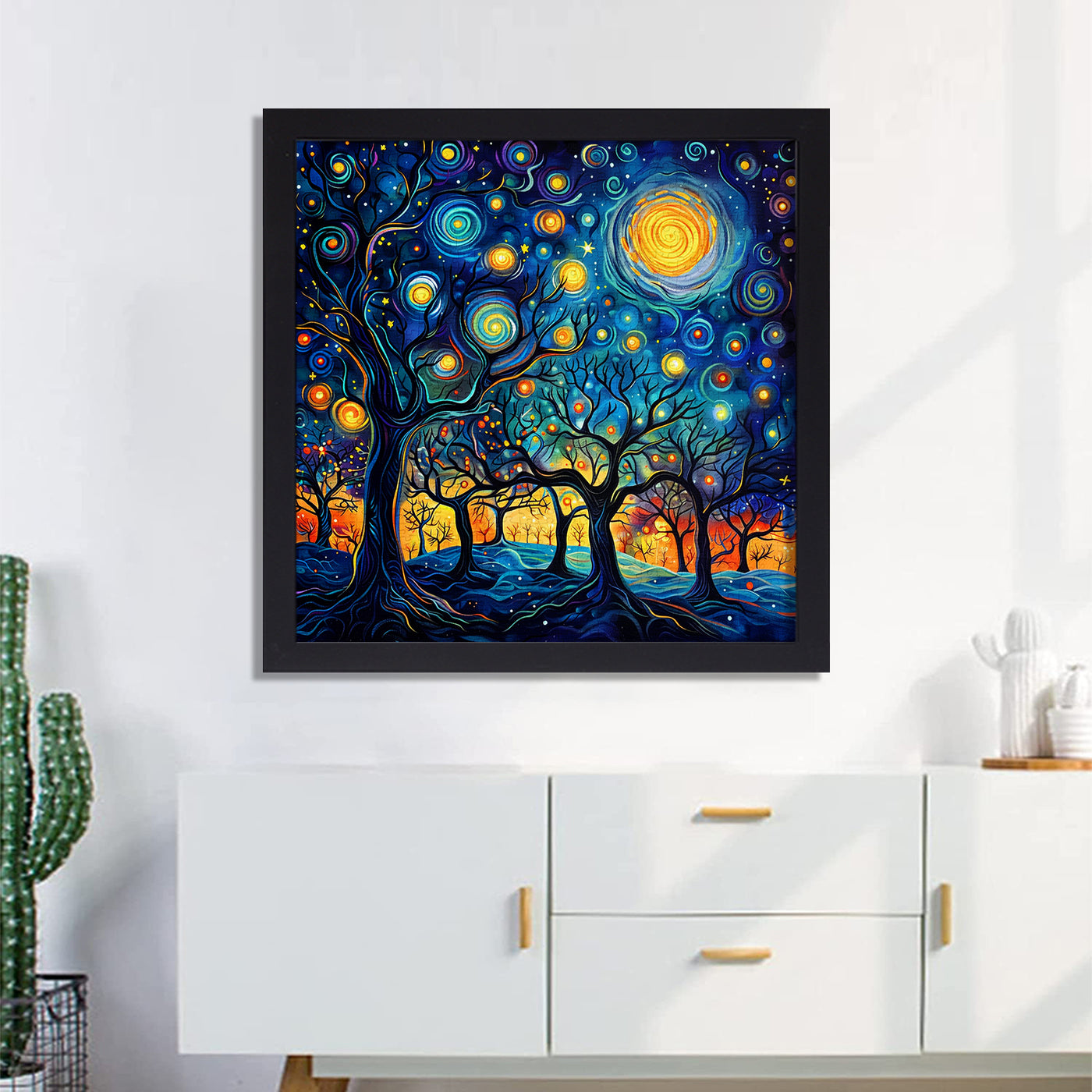 Starry Sky Forest Jigsaw Puzzle 1000 Pieces