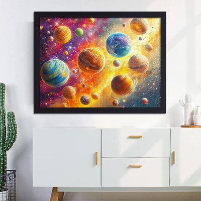 Colorful Planet Jigsaw Puzzle 1000 Pieces