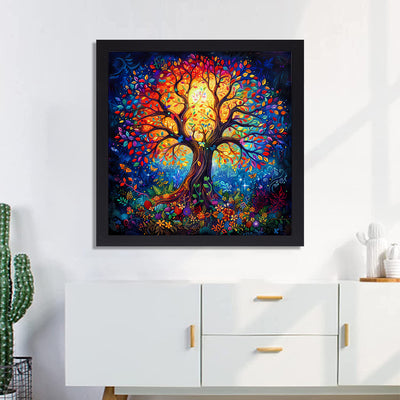 Colorful Tree of Life Jigsaw Puzzle 1000 Pieces