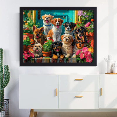 The watchdog dog Jigsaw Puzzle 1000 Pieces