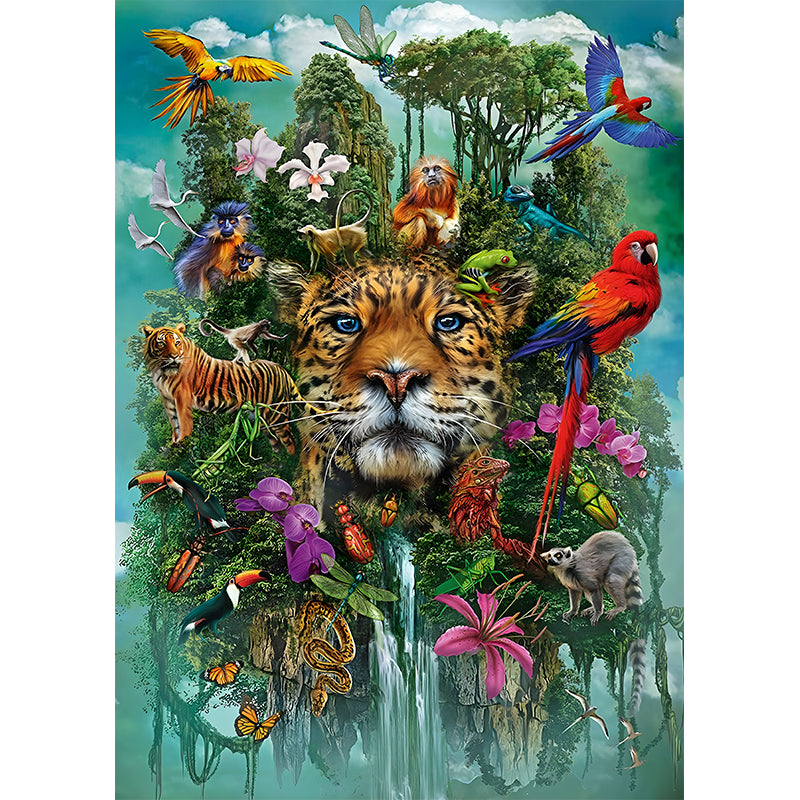 jungle animals Wooden Jigsaw Puzzle