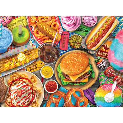 Burger Party Wooden Animal Puzzle Adult Kids Christmas Birthday Gifts