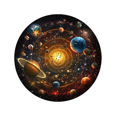 Cosmic Star Ring Wooden Jigsaw Puzzle