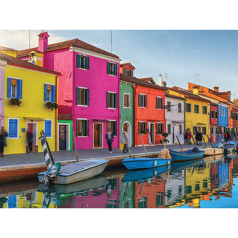 colorful venice Wooden Jigsaw Puzzle