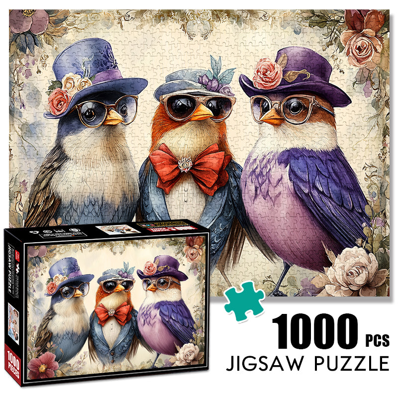 Gentleman Bird Jigsaw Puzzle 1000 Pieces