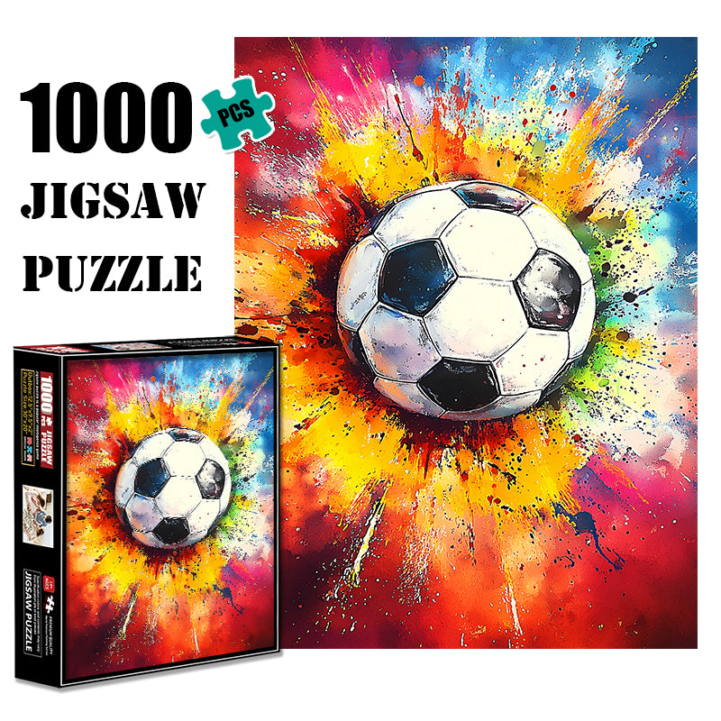 Graffiti football Jigsaw Puzzle 1000 Pieces