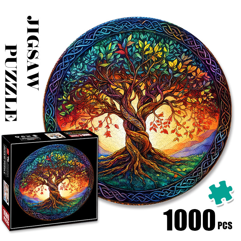 Giant Python Tree of Life 1000 Piece Jigsaw Puzzle for Adults