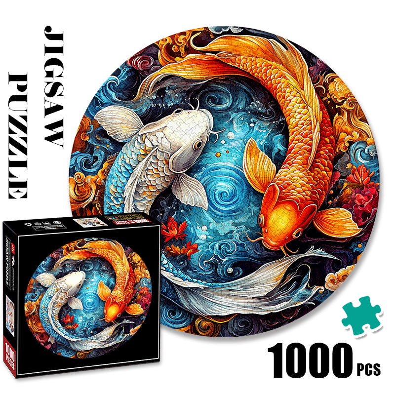 Yin-Yang fish Jigsaw Puzzle 1000 Pieces