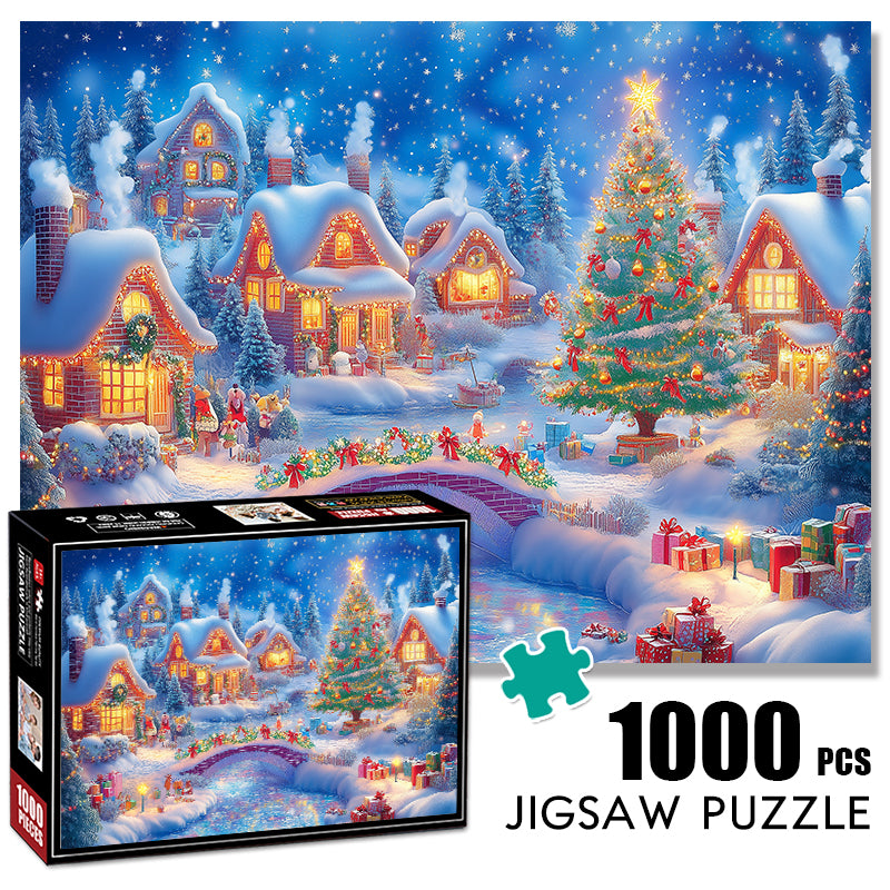 Dreamy Christmas Eve Jigsaw Puzzle 1000 Pieces