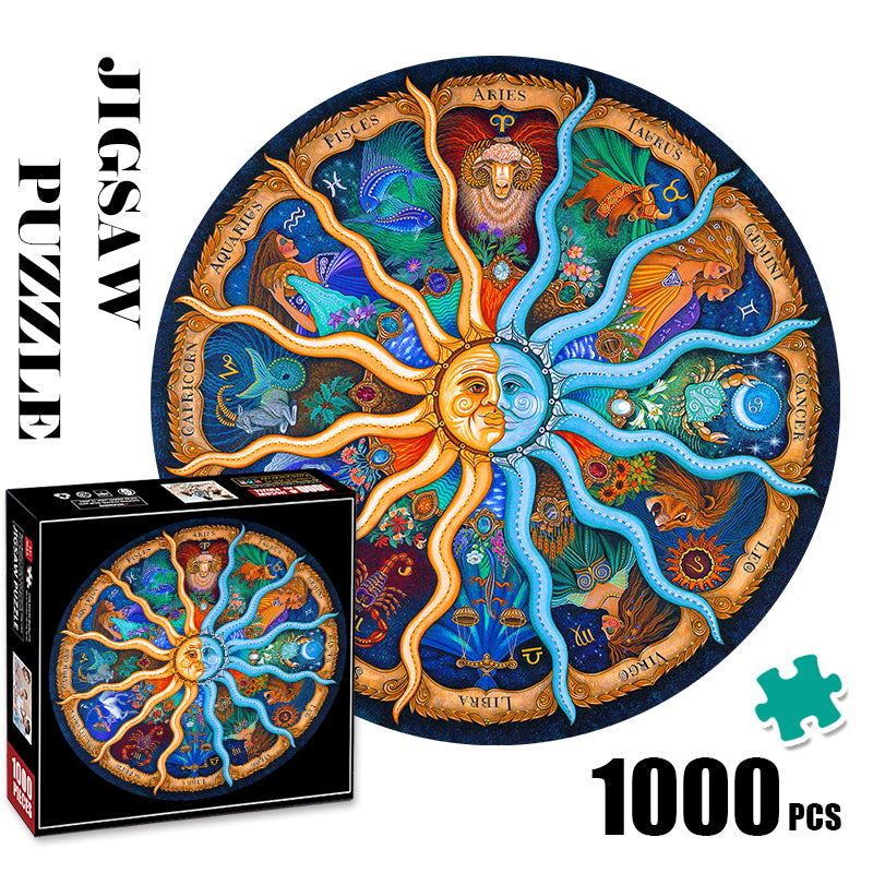 the Zodiac Jigsaw Puzzle 1000 Pieces