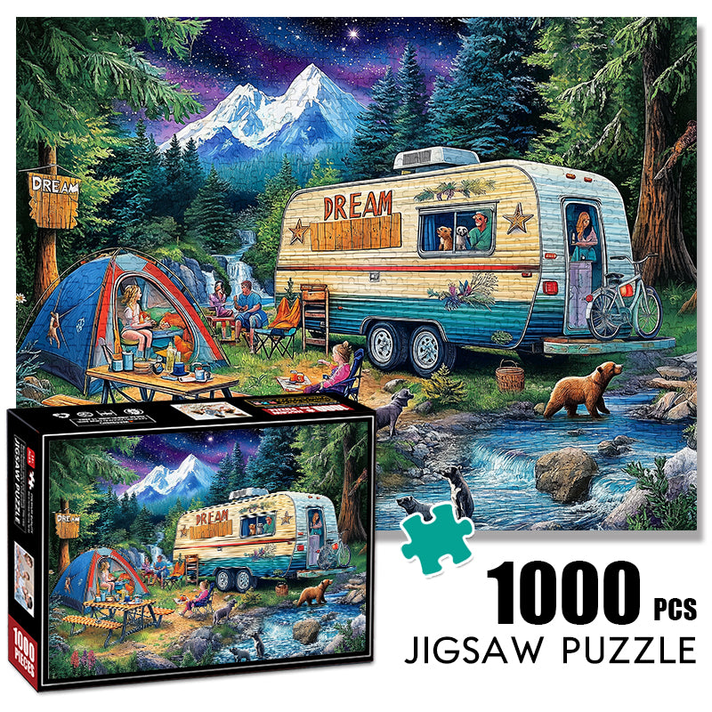 Dream Camp 1000 Piece Jigsaw Puzzle for Adults