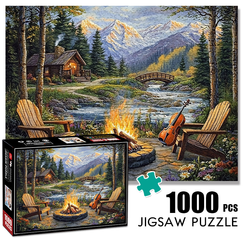 Music Camp 1000 Piece Jigsaw Puzzle for Adults