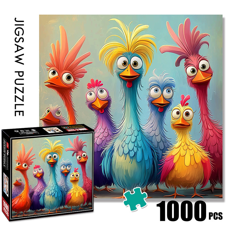 Cute Turkey Jigsaw Puzzle 1000 Pieces